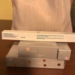 R.E.M. Beauty Ariana Grande Eyeshadow, Highlighter, Eyeliner, Lip Oil